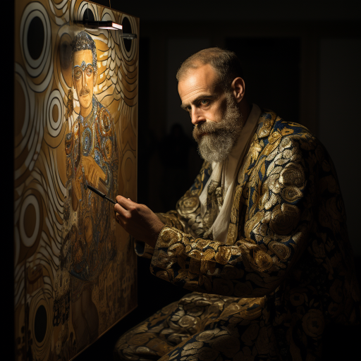 GUSTAV KLIMT - Symbolist Image Generator GPT App logo