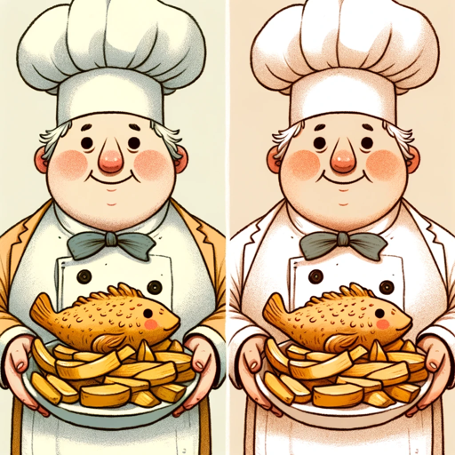 Fish and Chips Mood Chef logo