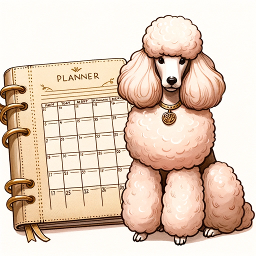 🐩✂️ PoodlePlanner Pro 📅🐾 logo