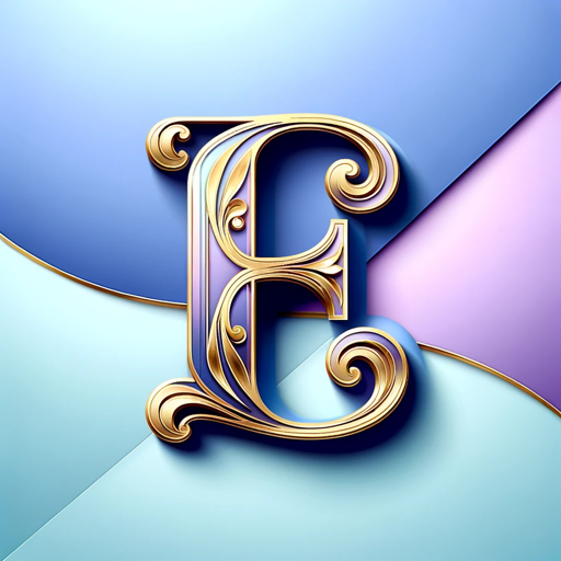 E logo