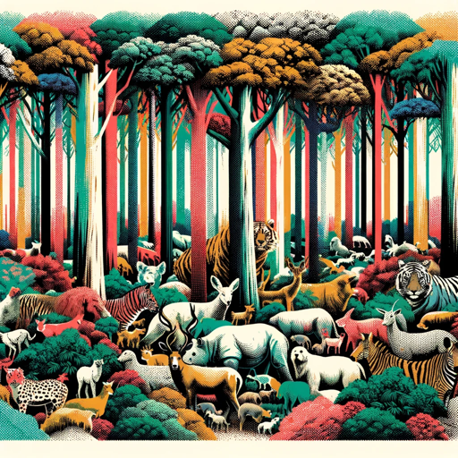 🐾 ZoologyZone: Wildlife Tracker 🌿 logo