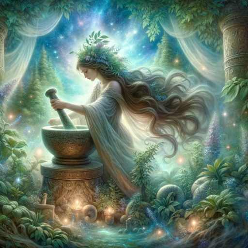 Herbal Muse　ハーブの錬金術師 logo