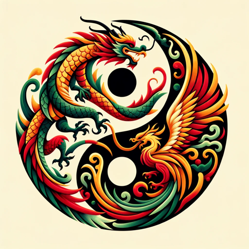 龙凤纹样图案生成器Dragon and Phoenix Pattern Generator logo