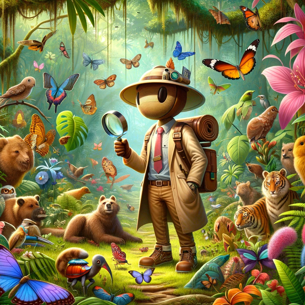 BioExplorador: Guia Virtual de Fauna & Flora logo