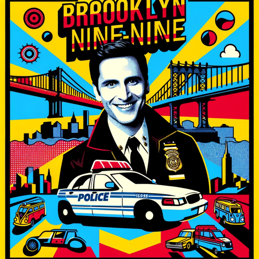 English with Brooklyn Nine-Nine 6 logo