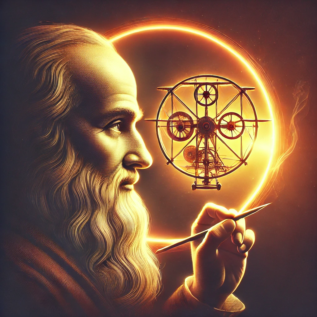 Time Traveler to Da Vinci logo
