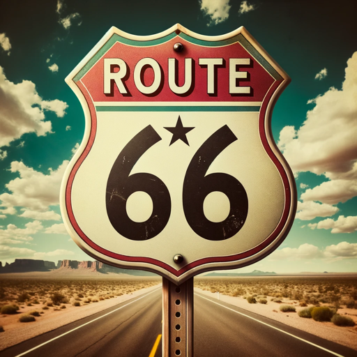 Drive Route 66 logo