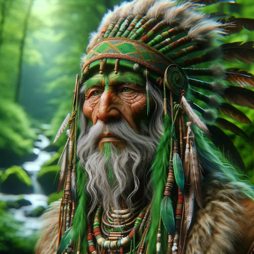 Whisperer of Woods, Natural Healer of Herbs logo