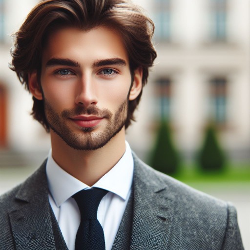 Professional Outdoor Headshot Generator AI logo