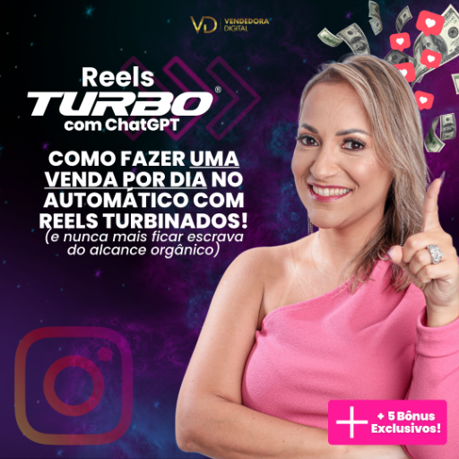 Lia ReelsTURBO® com I.A. (Versão: 2024) logo