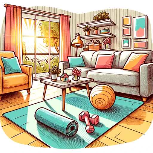 Keeping Fit at Home logo