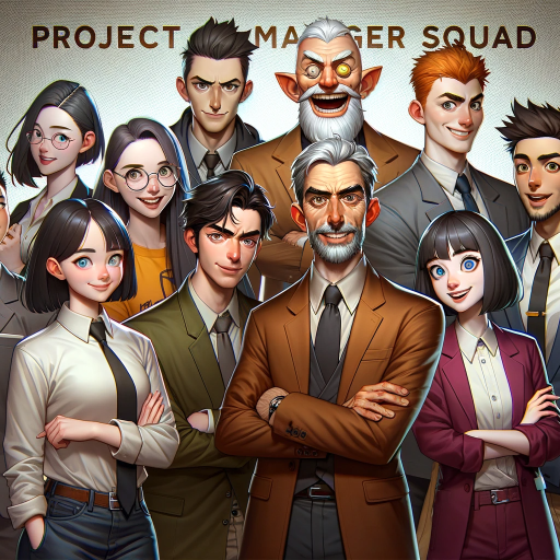 Squad of 7 Project Manager & AxialAinz. logo